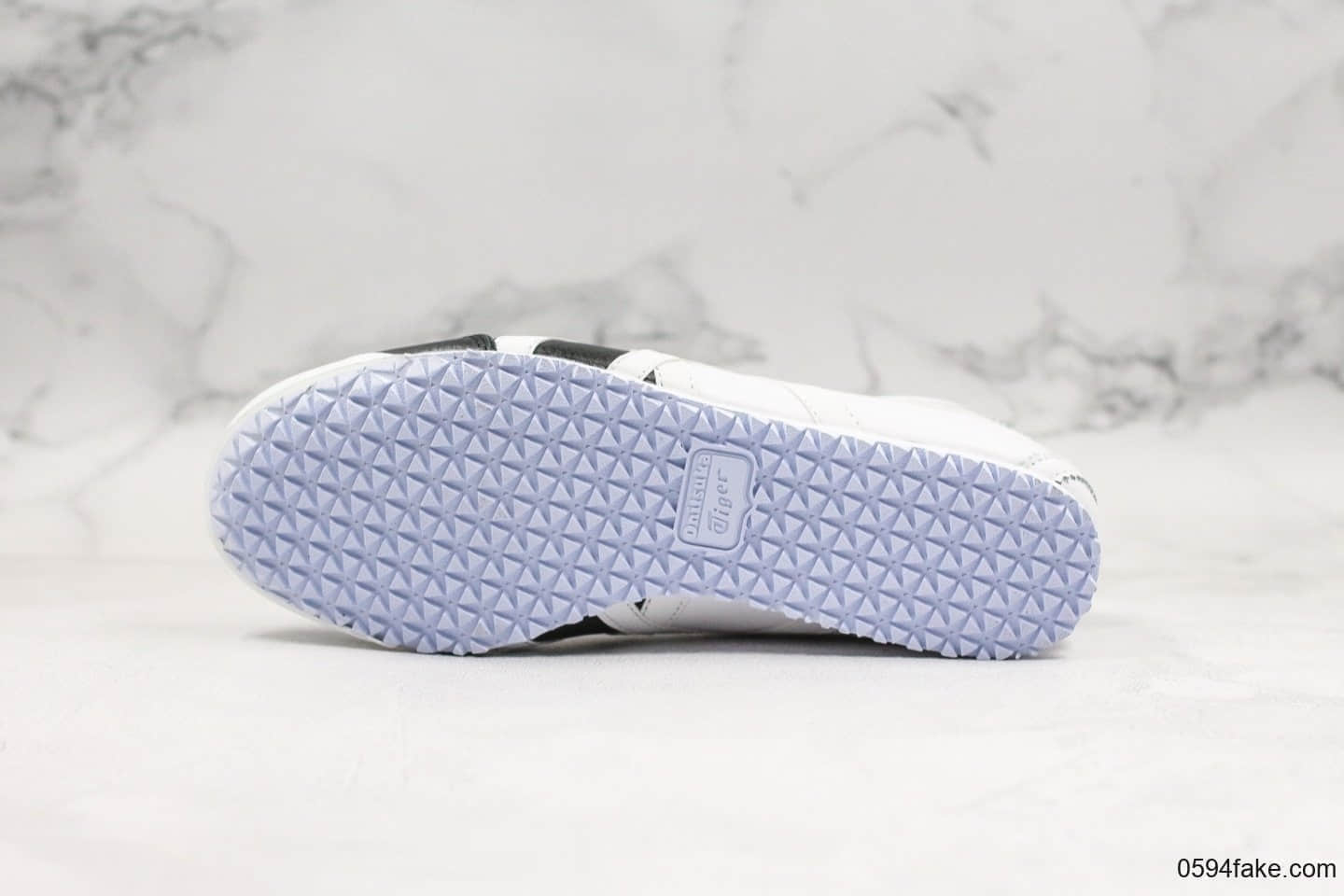 亚瑟士Asics Tiger Mexico 66头层皮面休闲运动跑鞋黑白公司级带半码四联官方吊牌乳胶组合鞋垫 货号:1183A646-009