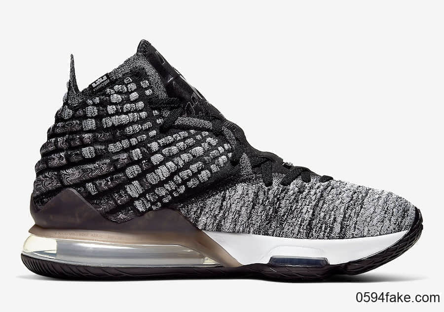 Nike LeBron 17黑白配色释出官图!后天发售!不要错过! 货号:BQ3177-002