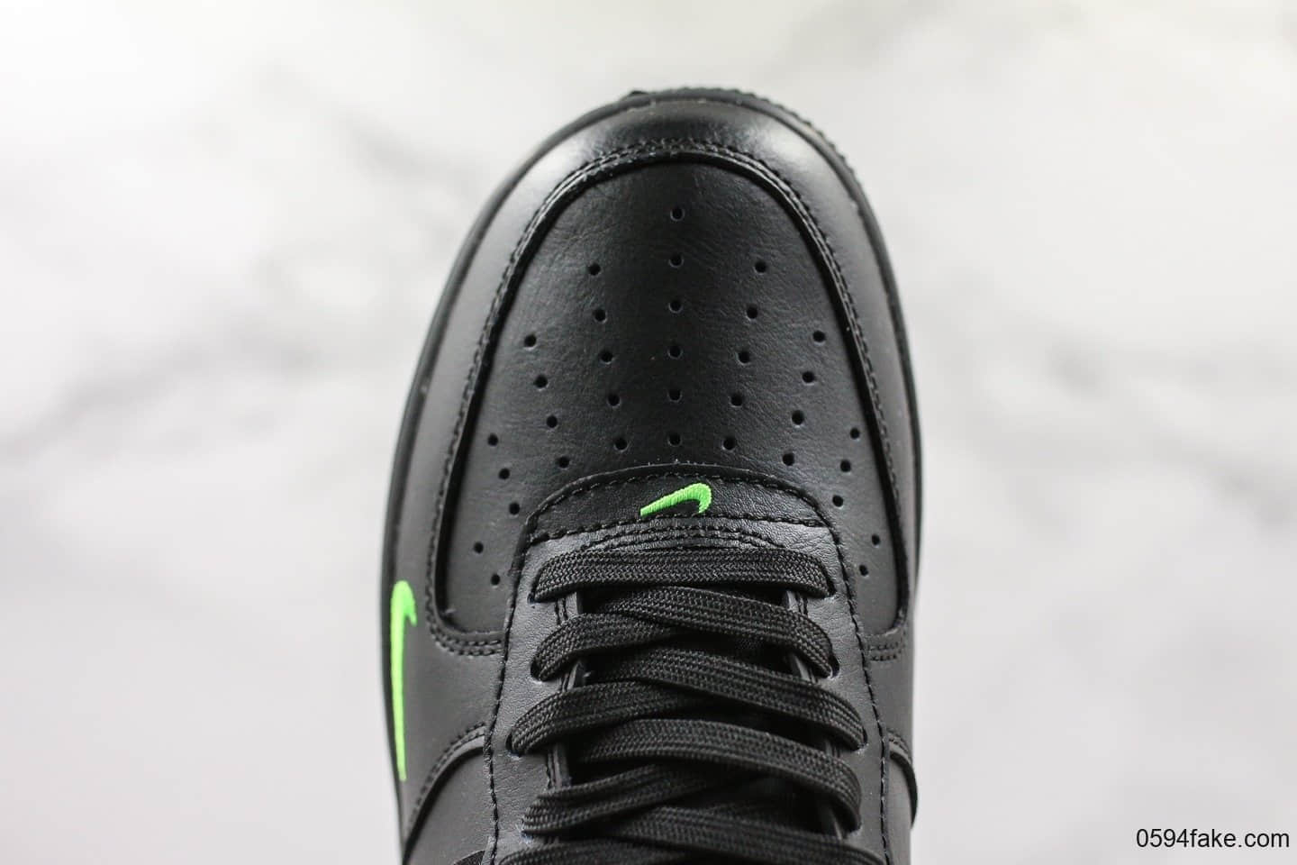 耐克Nike Air Force 1 LV8 UL纯原版本空军一号黑粉绿勾低帮休闲运动板鞋 货号：CQ4611-001