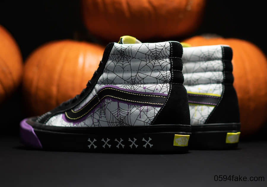 浓郁万圣节氛围!size? x Vans Sk8-Hi “Halloween”将于10月25日发售!