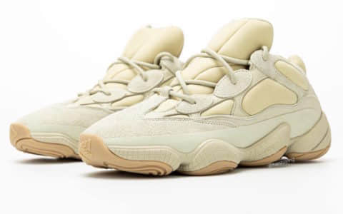 更加御寒保暖!Yeezy 500 “Stone”释出最新实物图!还有上脚美照! 货号:FW4839