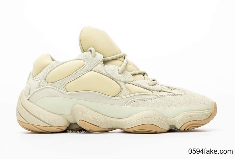 更加御寒保暖!Yeezy 500 “Stone”释出最新实物图!还有上脚美照! 货号:FW4839