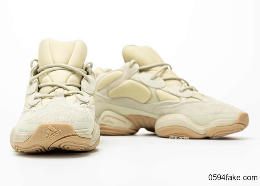 更加御寒保暖!Yeezy 500 “Stone”释出最新实物图!还有上脚美照! 货号:FW4839