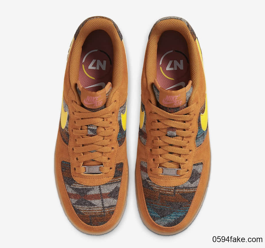 特色复古氛围!Nike Air Force 1“ N7”将于11月7日发售! 货号:CQ7308-700