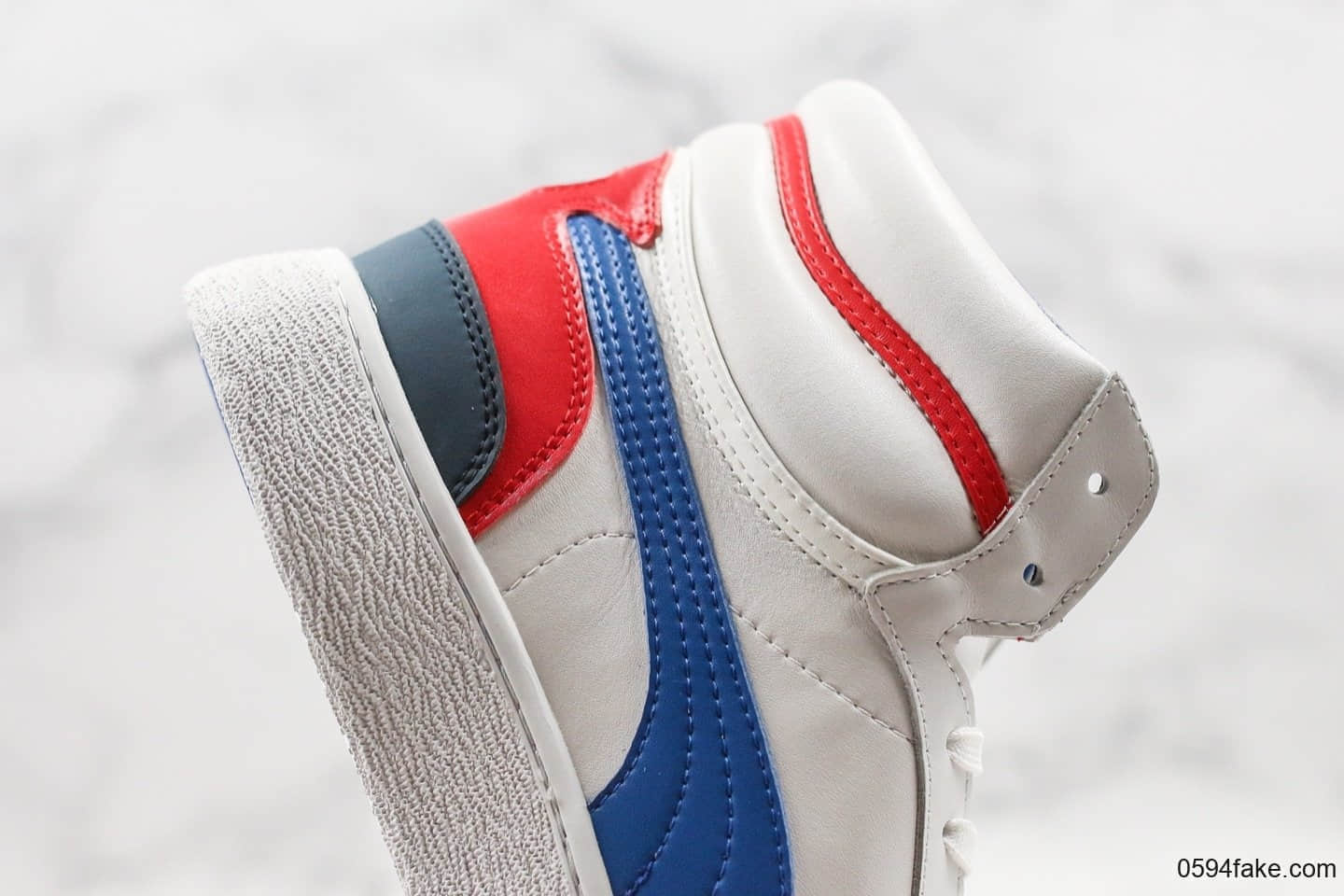 彪马Puma Ralph Sampson Mid OG纯原版本联名签名款男女同款休闲鞋甄选优质皮革鞋面 货号:370847-02