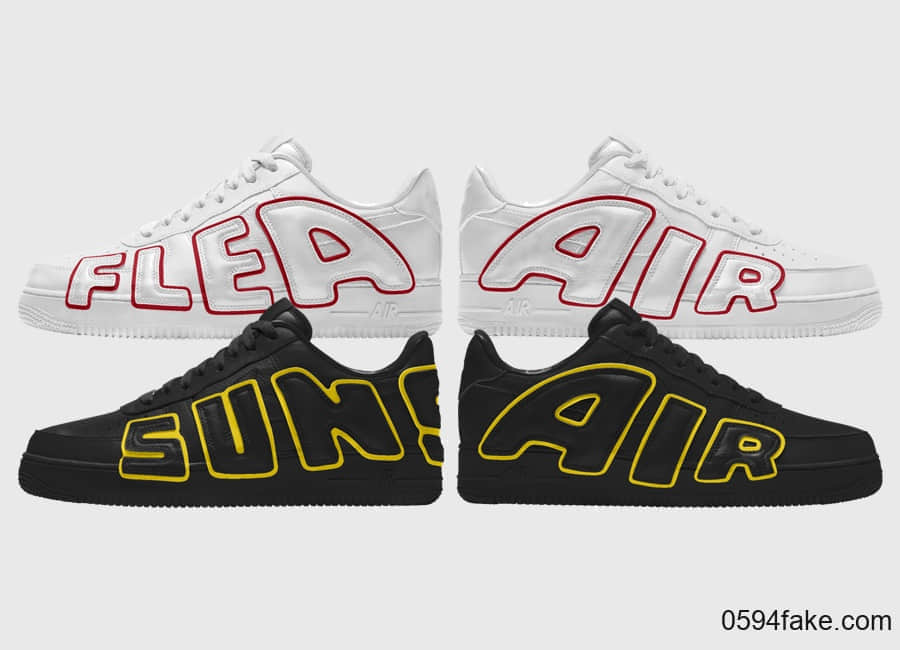 可定制的“飞行跳蚤”!CPFM x Nike Air Force 1 Low明日发售!