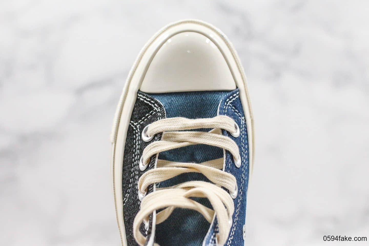 匡威Converse Chuck Taylor All Star 1970 OX Light denim blue公司级版本鸳鸯撞色丹宁牛仔原楦开发版型原标原盒制正确PU蓝底海外限定