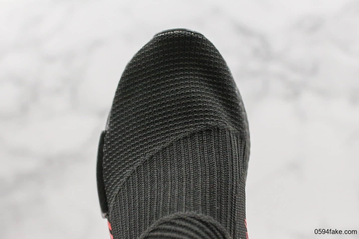 阿迪达斯Adidas NMD CS1 PK Cloud Black纯原版本NMD跑步鞋搭载Boost技术黑色EVA中底插经典袜子鞋 货号:G27354