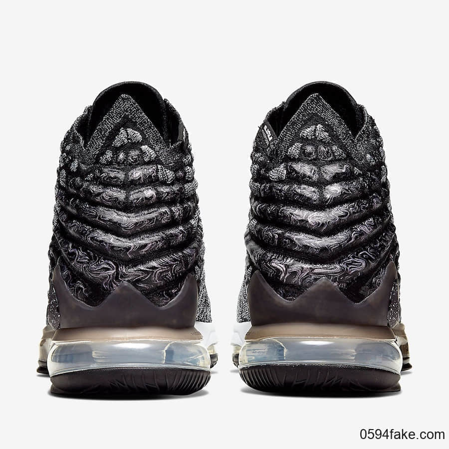 Nike LeBron 17黑白配色释出官图!后天发售!不要错过! 货号:BQ3177-002