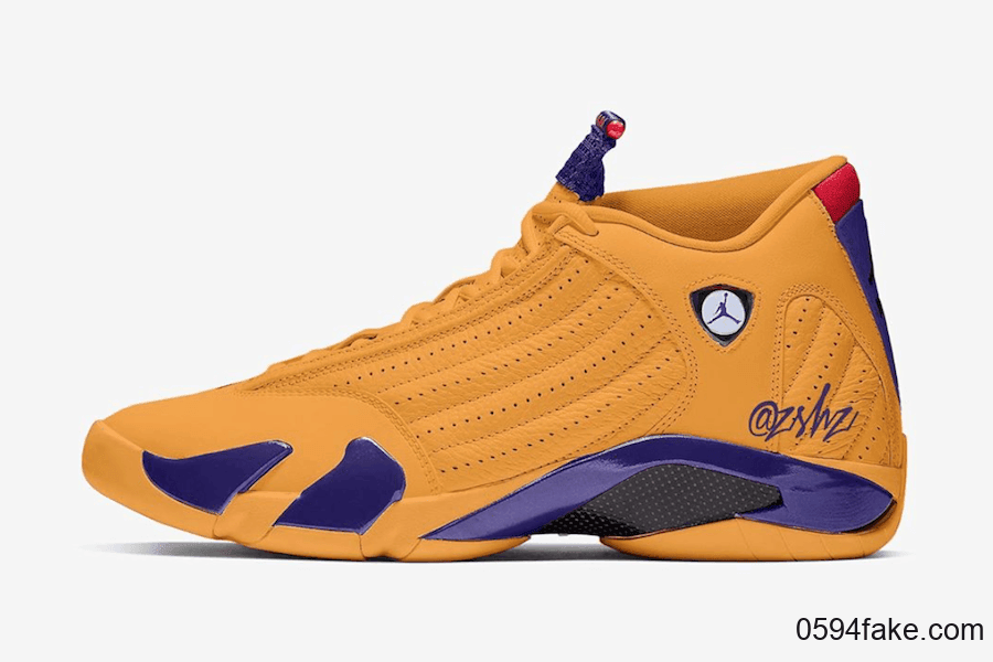 Air Jordan 14再曝新配色!这双“ University Gold”你打几分? 货号:487471-700