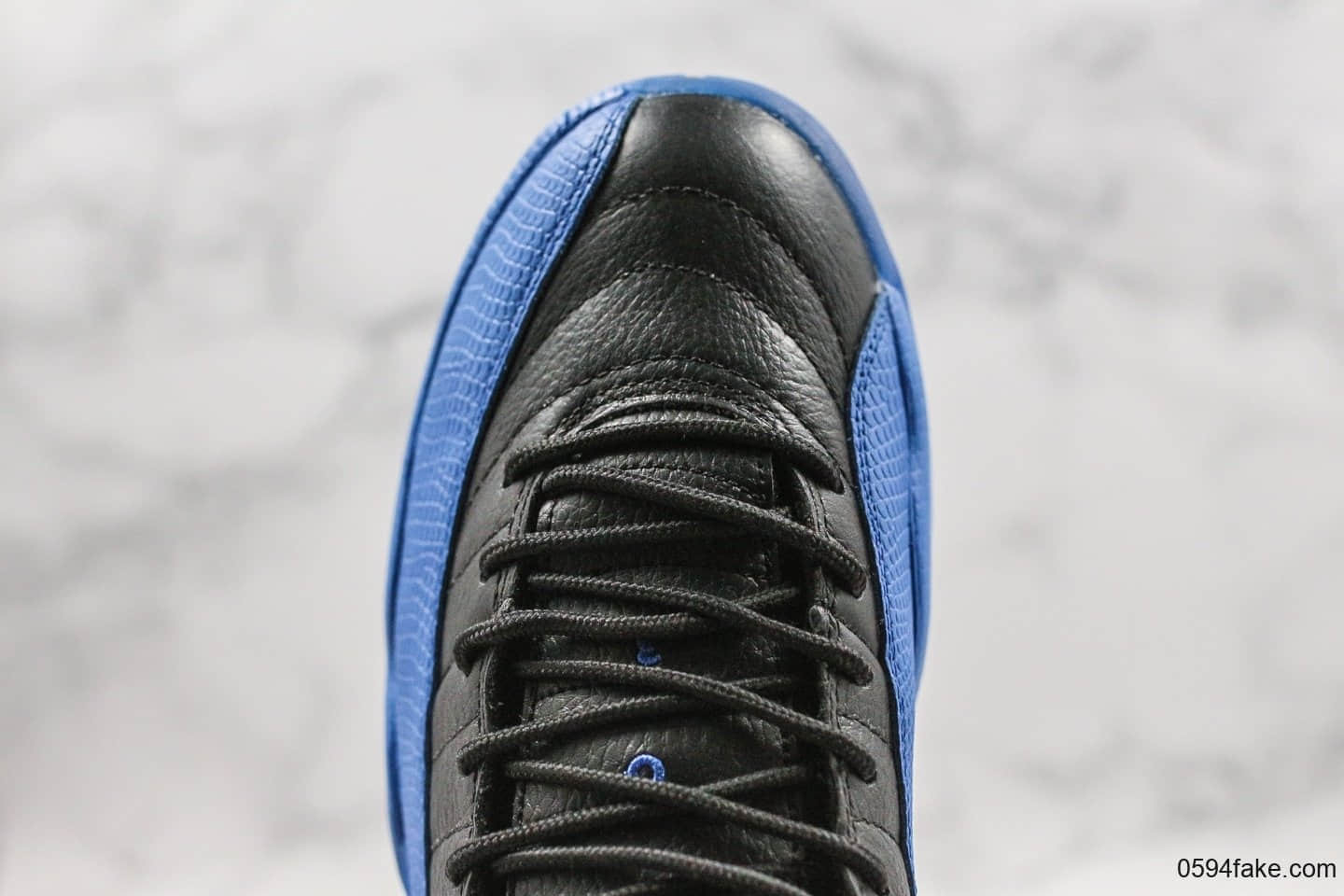 乔丹Air Jordan 12 Reverse Taxi纯原版本反转配色黑蓝aj12实战篮球鞋内置全掌ZOOM气垫及超大碳板支持实战 货号:130690-014