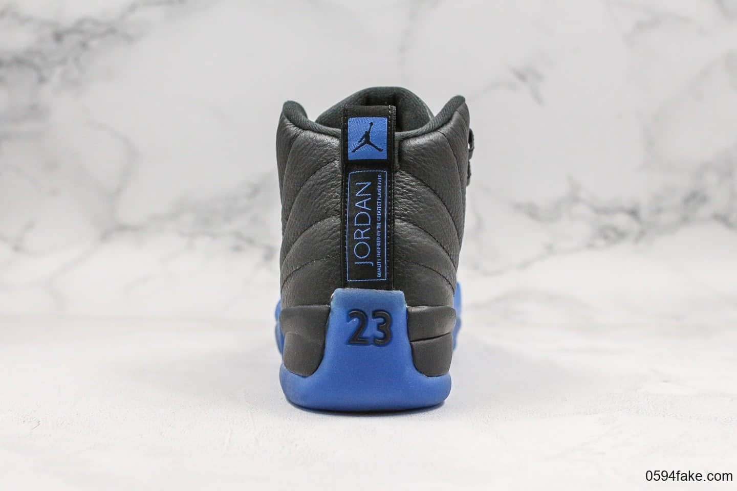 乔丹Air Jordan 12 Reverse Taxi纯原版本反转配色黑蓝aj12实战篮球鞋内置全掌ZOOM气垫及超大碳板支持实战 货号:130690-014