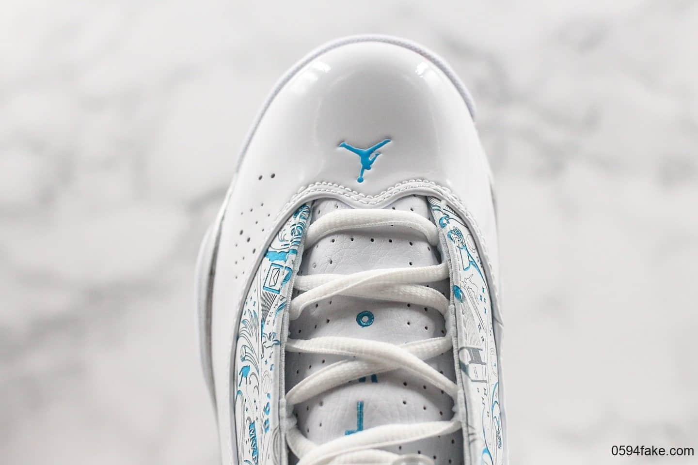 乔丹Air Jordan 6 rings纯原版本稀有复古AJ6银狼配色六冠王系列原盒原标 货号:322992-153