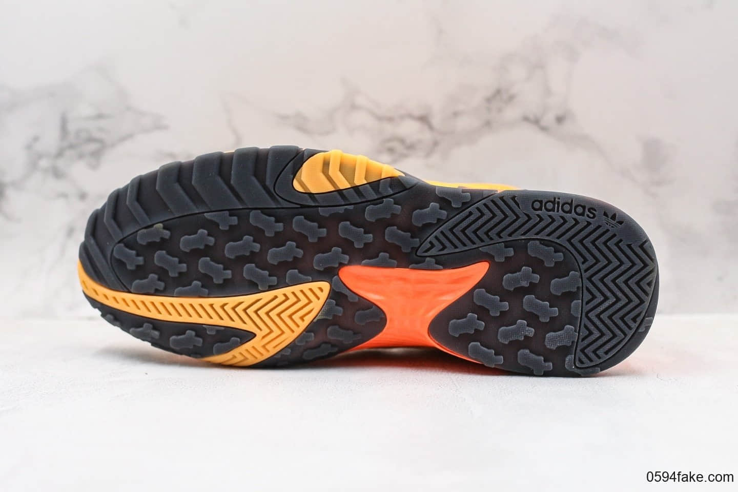 阿迪达斯adidas Streetball 2019黑橙纯原版本阿迪达斯新款运动鞋 货号:EF9598