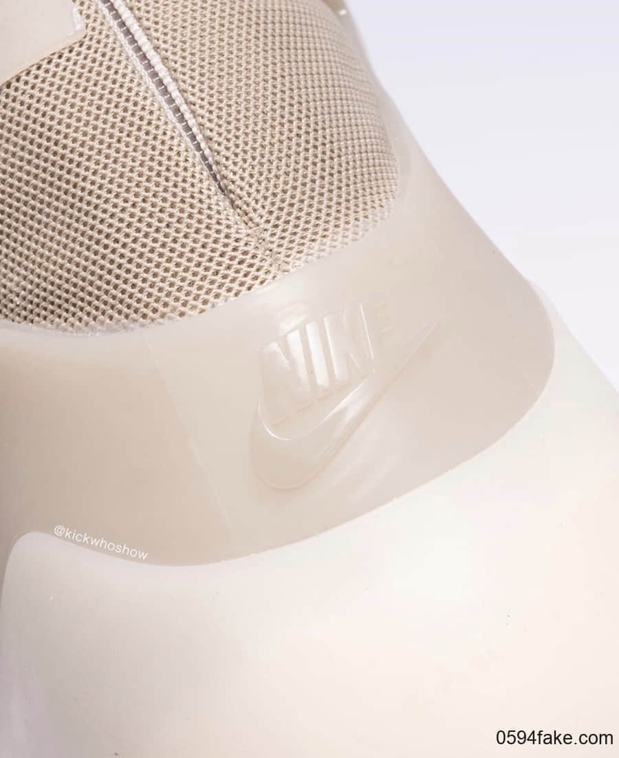 秋日气质燕麦色!Nike Air Fear of God 1“ Oatmeal”将于11月2日发售! 货号:AR4237-900