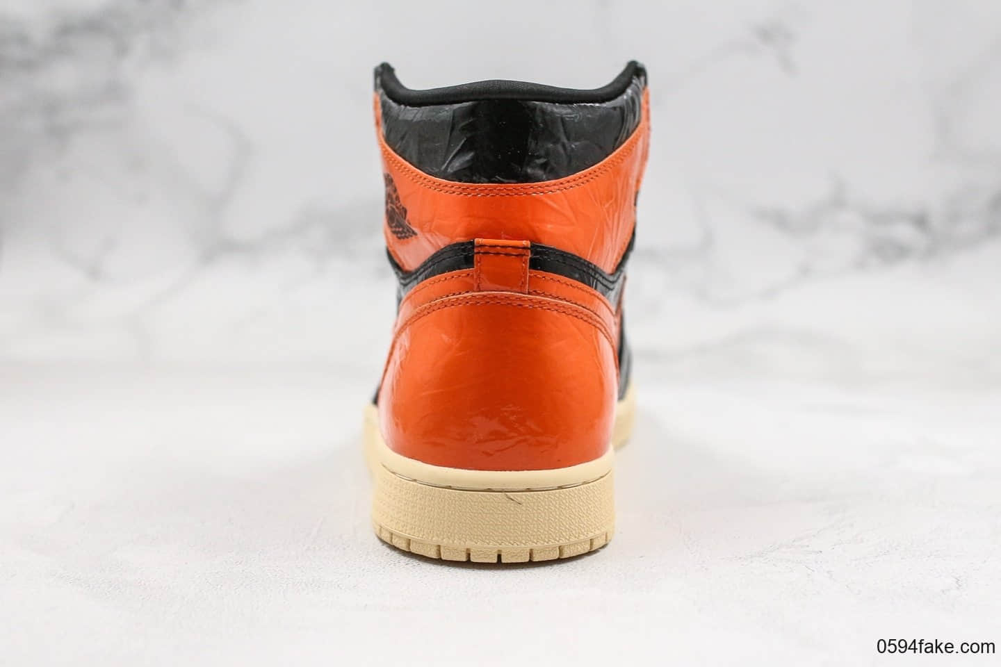 乔丹Air Jordan 1 Retro Obsidian纯原版本AJ1猪油扣碎3.0原厂鞋盒原厂防尘纸原盒原标最高QC检验 货号:555088-028