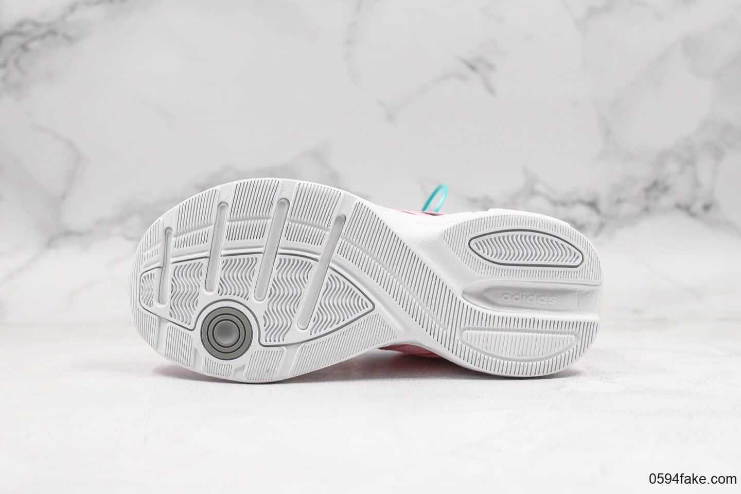 阿迪达斯Adidas Men's Strutter Running Shoes公司级版本三叶草新款轻便老爹鞋粉色 货号:EG6225