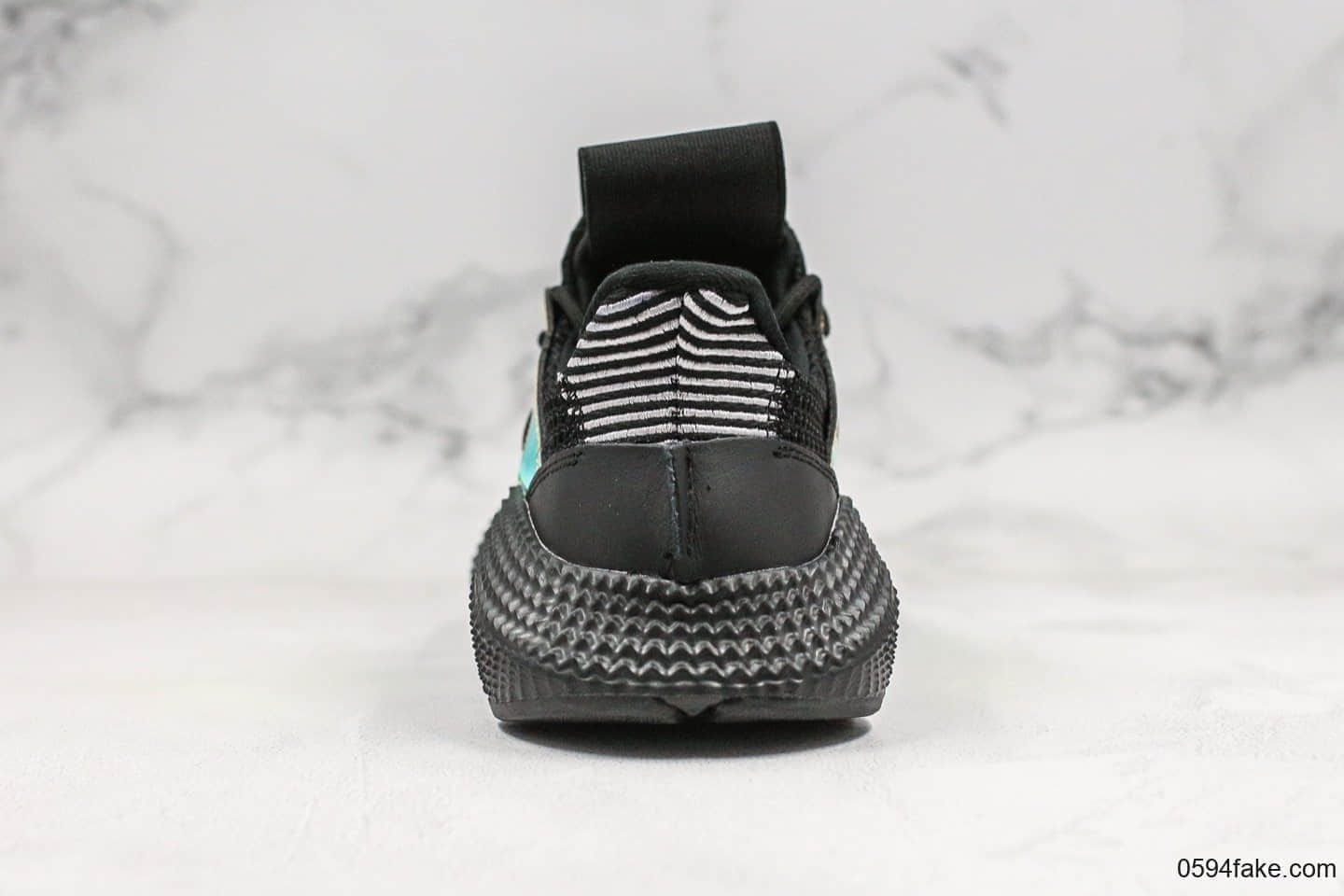 阿迪达斯Adidas Originals Prophere公司级版本恐惧鲨鱼刺猬系列黑金配色全新改版鞋面材质 货号:EG9195