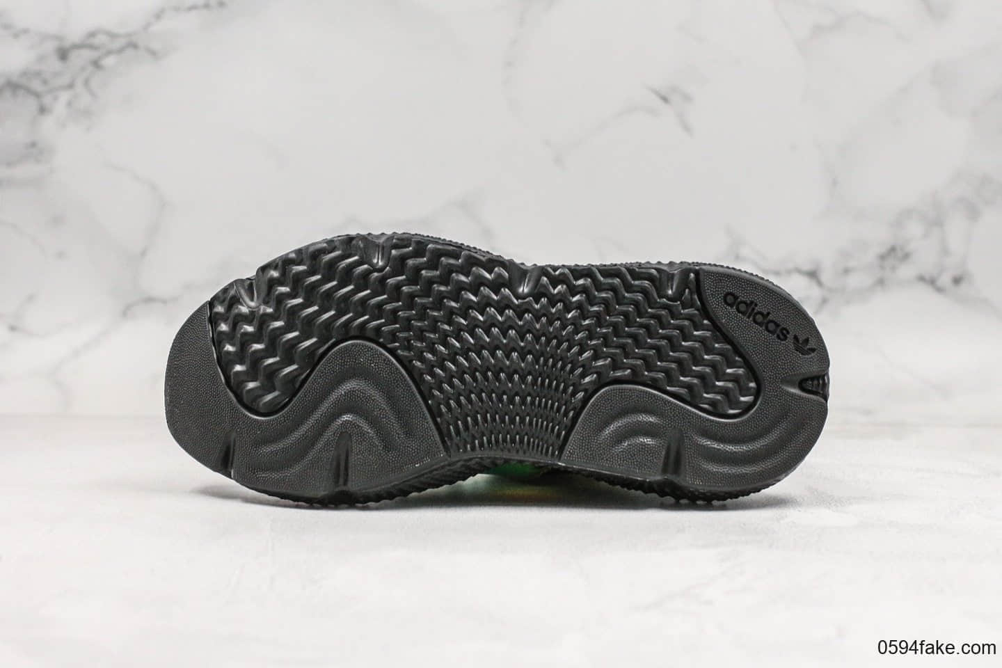 阿迪达斯Adidas Originals Prophere公司级版本恐惧鲨鱼刺猬系列黑金配色全新改版鞋面材质 货号:EG9195