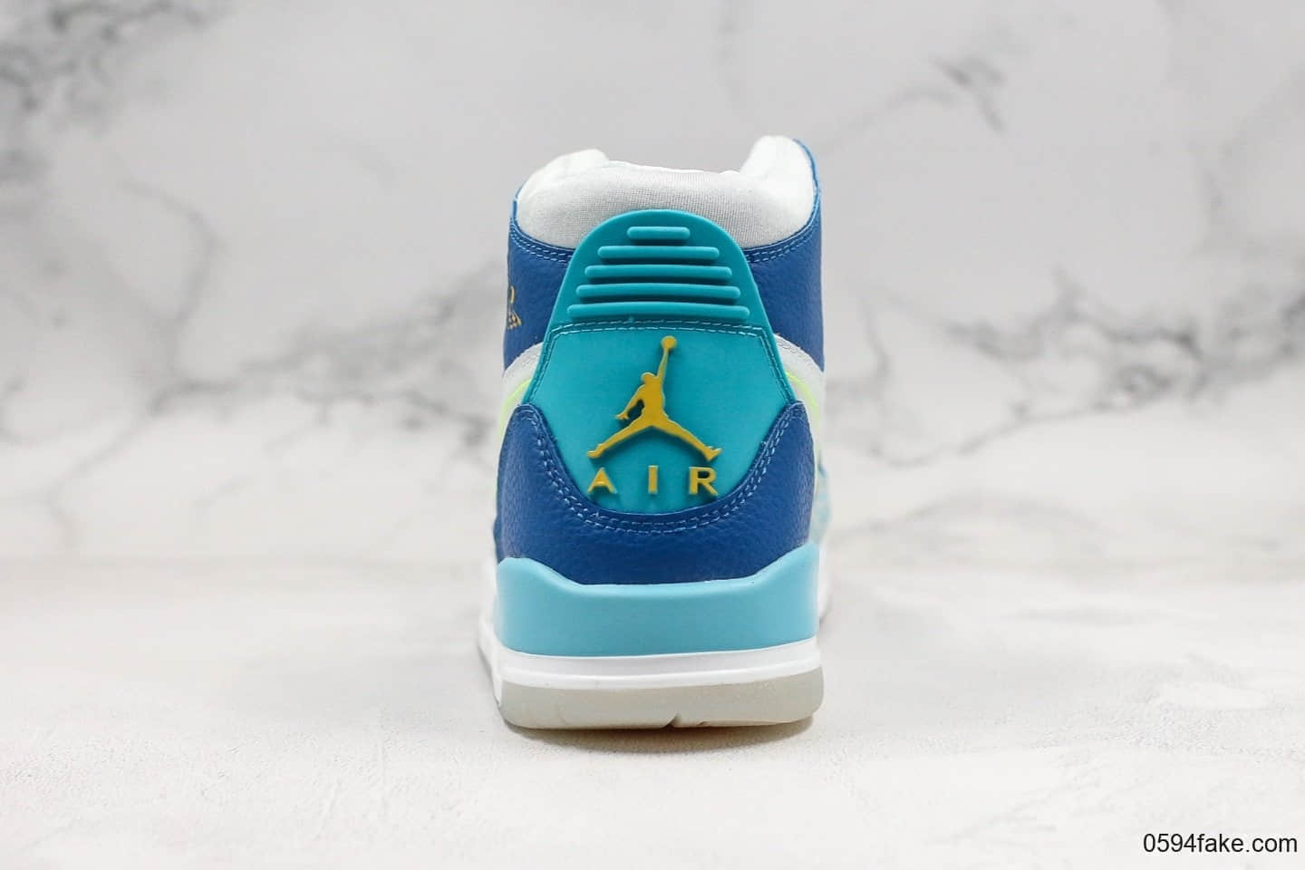 乔丹Air Jordan Legacy 312纯原版本最强三合一AJ312冰蓝鸳鸯配色高帮实战篮球鞋 货号：CI4446-400