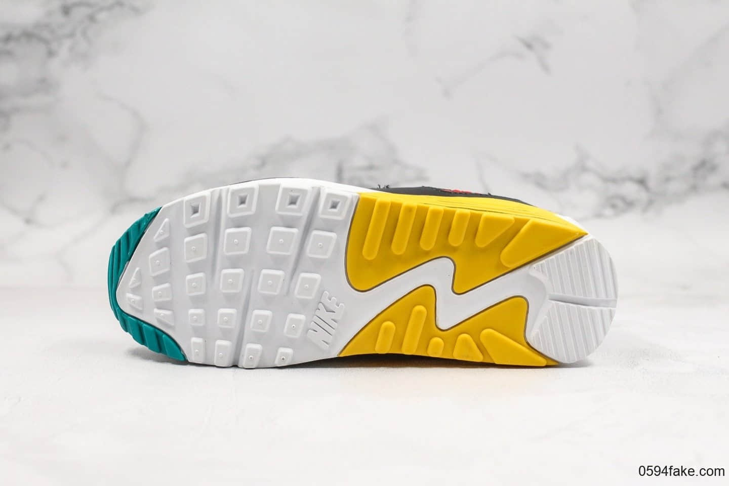 耐克Nike Air Max 90 “Betrue”复古气垫鞋休闲慢跑鞋彩虹系列限定配色炫彩纯原带半码原盒原标精细做工 货号:CJ5482-100