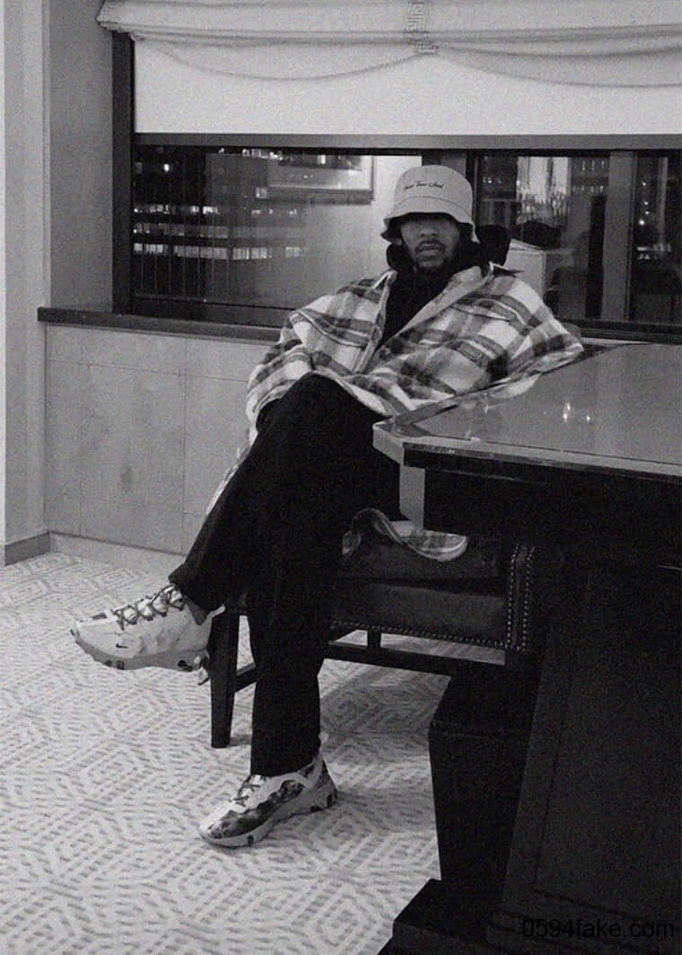 阴阳设计+大理石纹!Kendrick Lamar x Nike React Element 55全新联名即将发售!