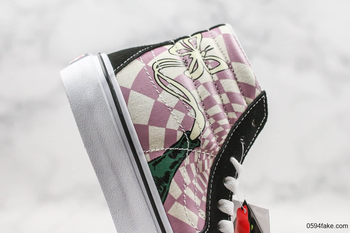 万斯Vans SK8-Hi硫化板鞋男女情侣休闲鞋2019爆款圣诞夜惊魂夜光高帮公司级带半码原钢印带合格证