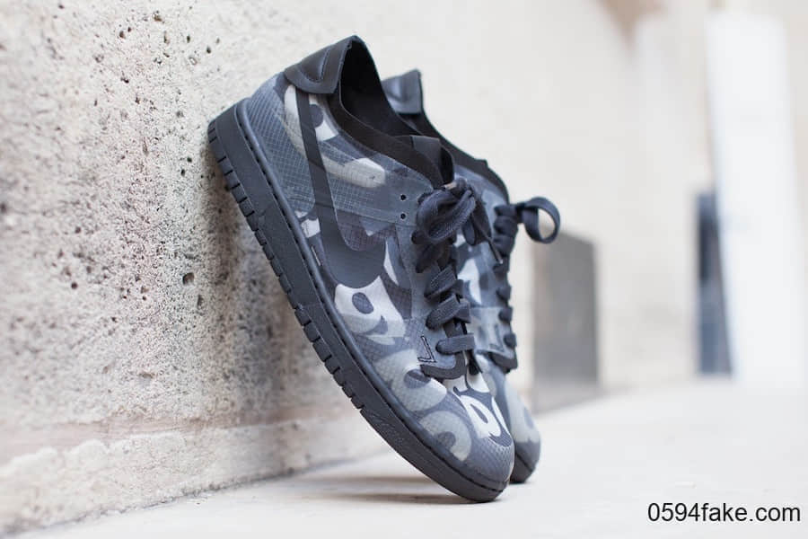 CDG x Nike Dunk Low更多实物图曝光!个性百搭!