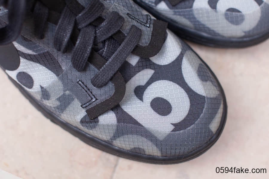 CDG x Nike Dunk Low更多实物图曝光!个性百搭!