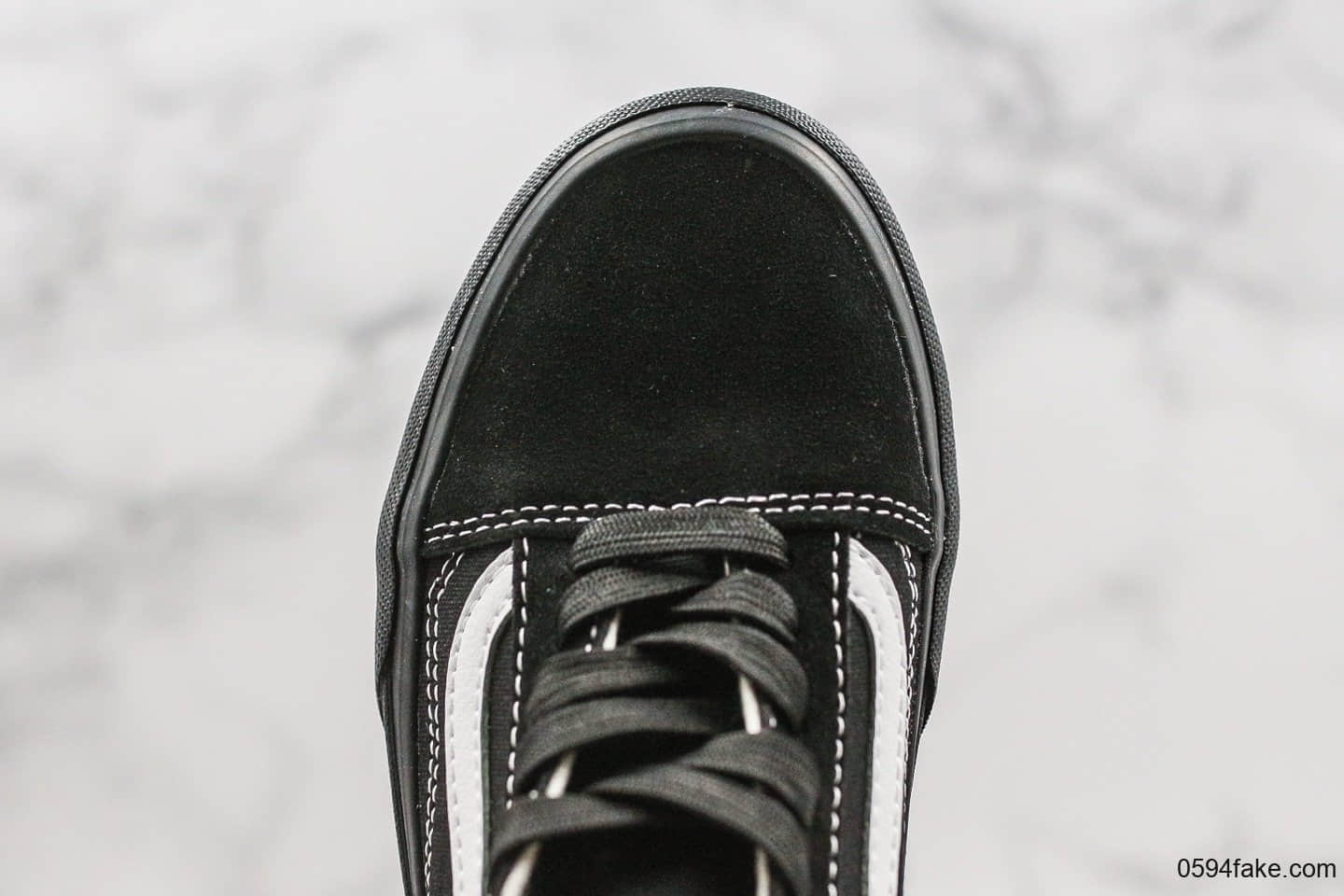 万斯Vans old skool公司级版本全新一代低帮黑武士硫化板鞋原厂硫化底原厂鞋底钢印区别市面通货版本