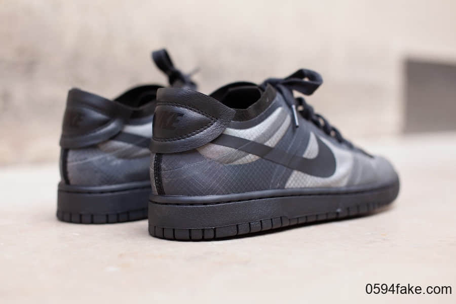 CDG x Nike Dunk Low更多实物图曝光!个性百搭!