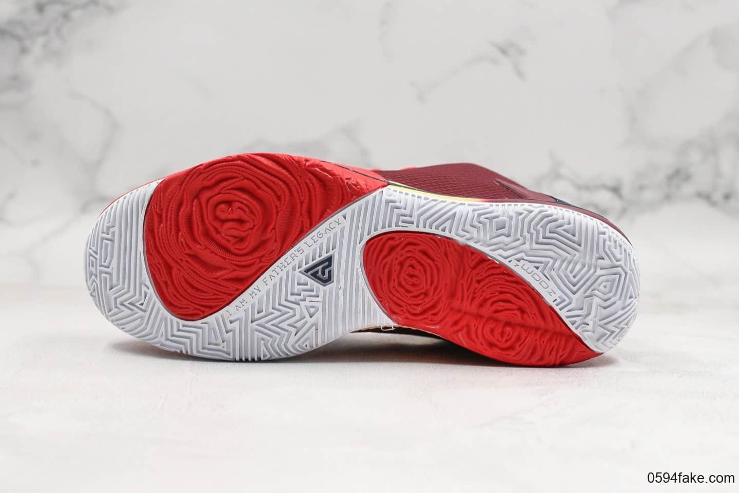 耐克Nike Zoom Freak 1 GPX纯原版本字母哥一代签名款倒钩星空红市面唯一原鞋开模后掌真双层ZOOM气垫 货号:BQ5422-601