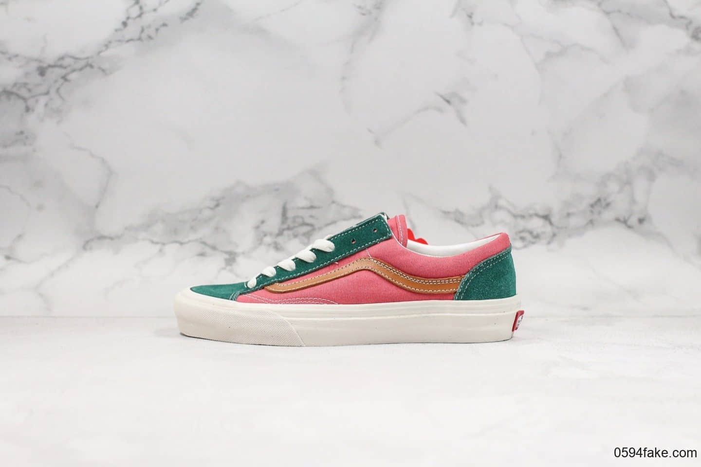 万斯Vans Style 36 OG公司级低帮马卡龙拼色权志龙小头系列拼色帆布滑板鞋广东原厂钢印完美包边 货号:VN0A3WM3TBZ