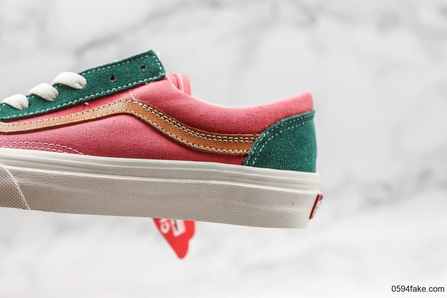 万斯Vans Style 36 OG公司级低帮马卡龙拼色权志龙小头系列拼色帆布滑板鞋广东原厂钢印完美包边 货号:VN0A3WM3TBZ