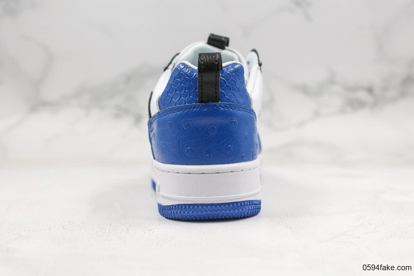 耐克Nike Air Force 1 AC纯原版本低帮空军一号倒勾联名限定蓝色官方同步抽屉原盒原楦头原纸板打造内置全掌气垫