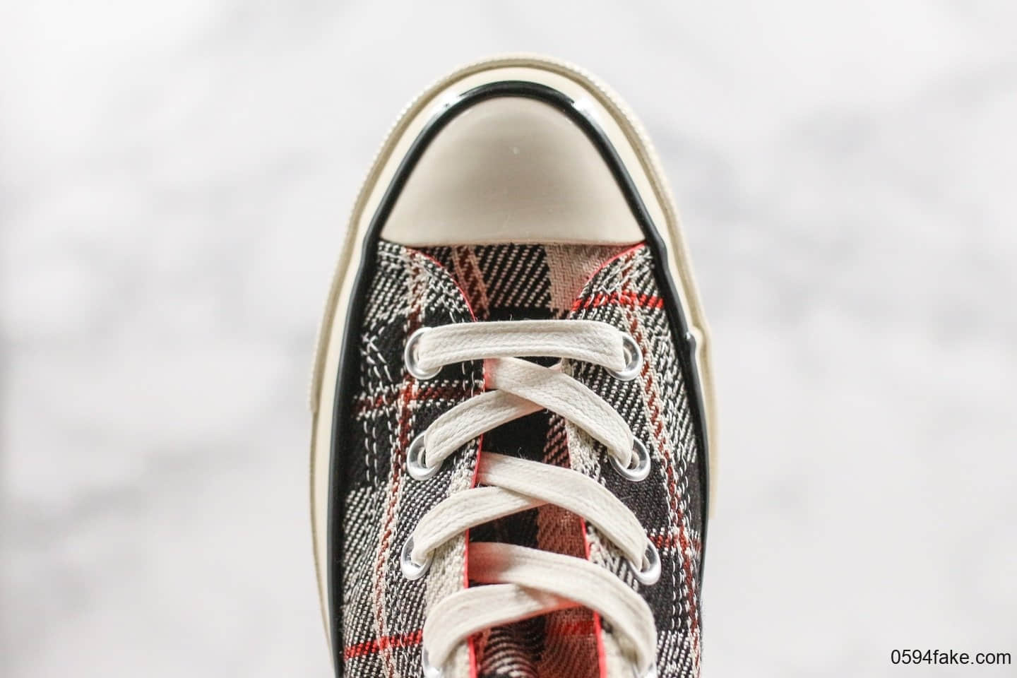 匡威Converse 70s Plaid高帮帆布鞋1970s苏格兰格子公司级优质法兰绒定制格纹丝绸内里