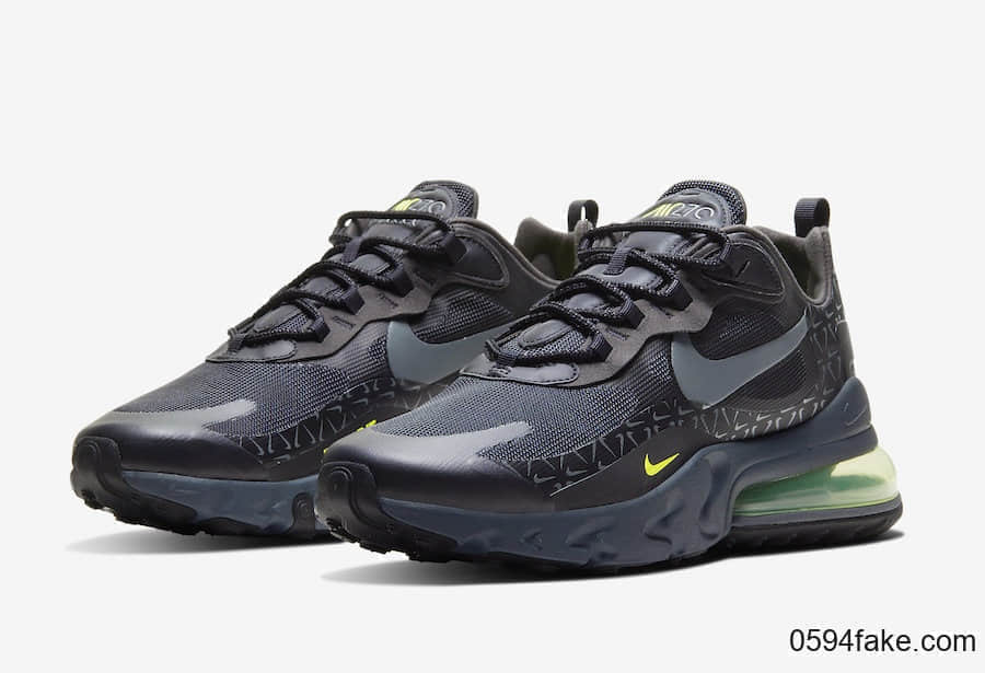 Nike Air Max 270 React再释新配色!你冲不冲? 货号:CT2538-001