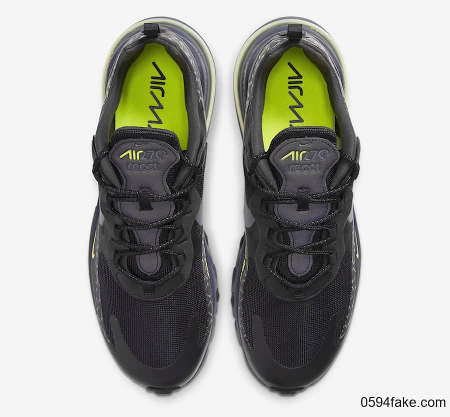 Nike Air Max 270 React再释新配色!你冲不冲? 货号:CT2538-001