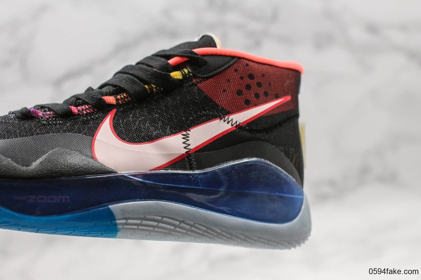 耐克Nike Zoom KD12 EP SJX纯原版本杜兰特12代男子实战篮球鞋搭载了全新四向飞线鞋面+双层Zoom的豪华科技配置 货号:AR4230-901