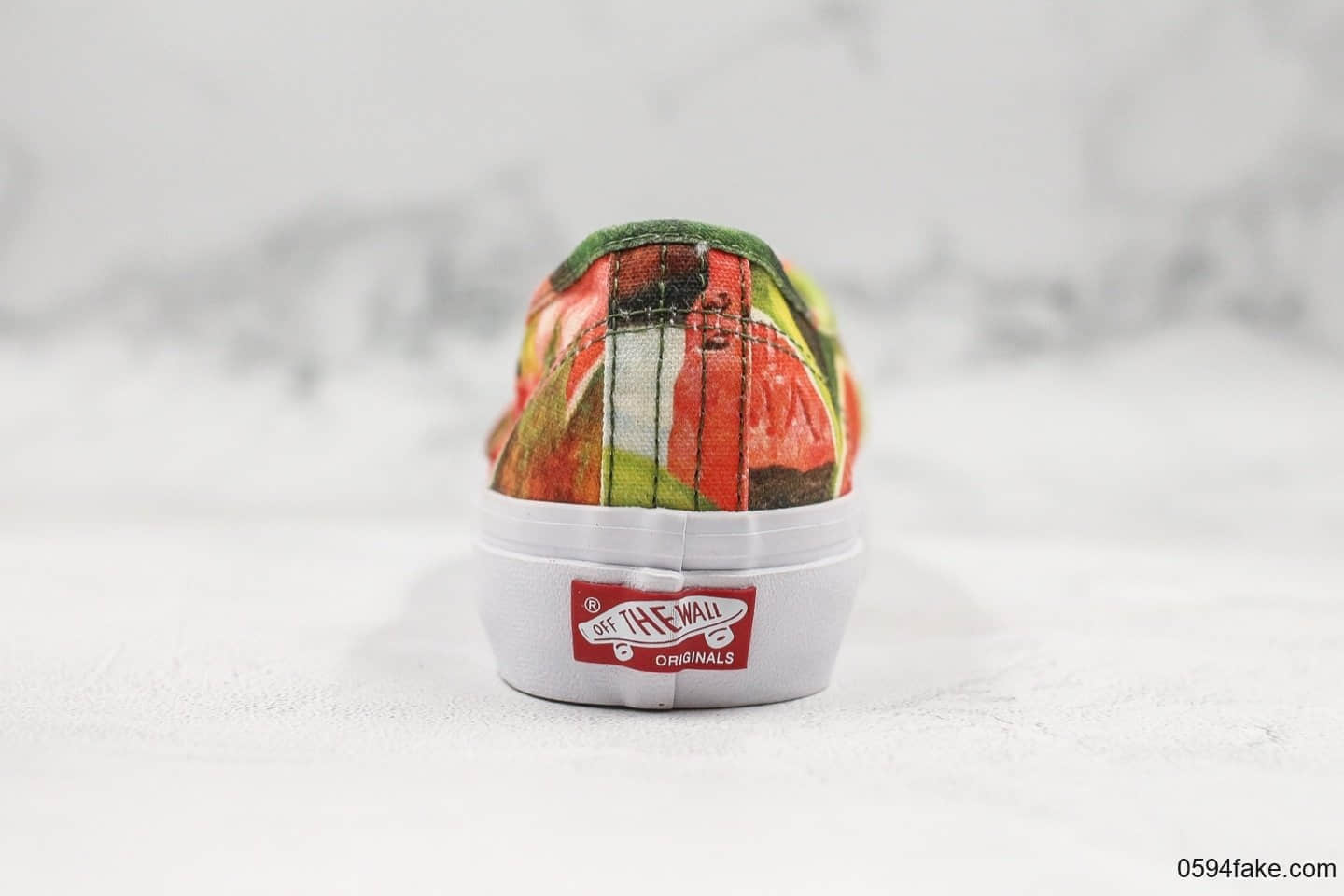 万斯VANS x Frida Kahlo OG Authentic LX联名西瓜原厂硫化工艺公司级版本独家华夫大底