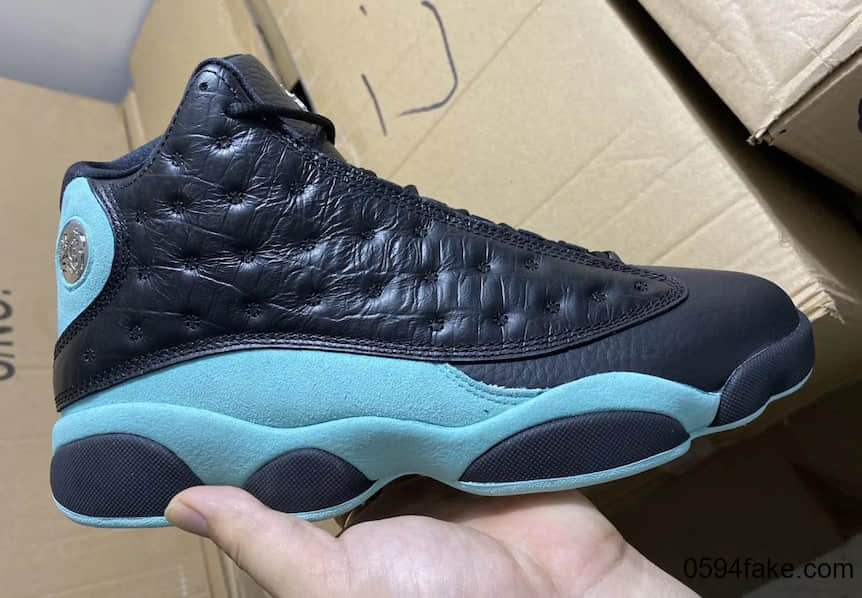 颜值在线!质感出众!这双Air Jordan 13“ Island Green”你爱了吗? 货号:414571-030