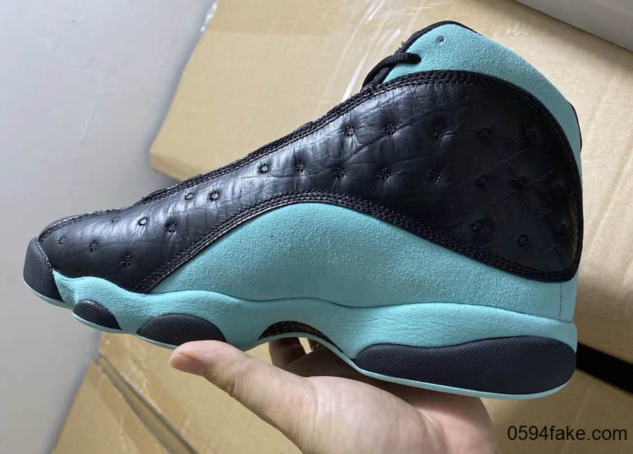 颜值在线!质感出众!这双Air Jordan 13“ Island Green”你爱了吗? 货号:414571-030