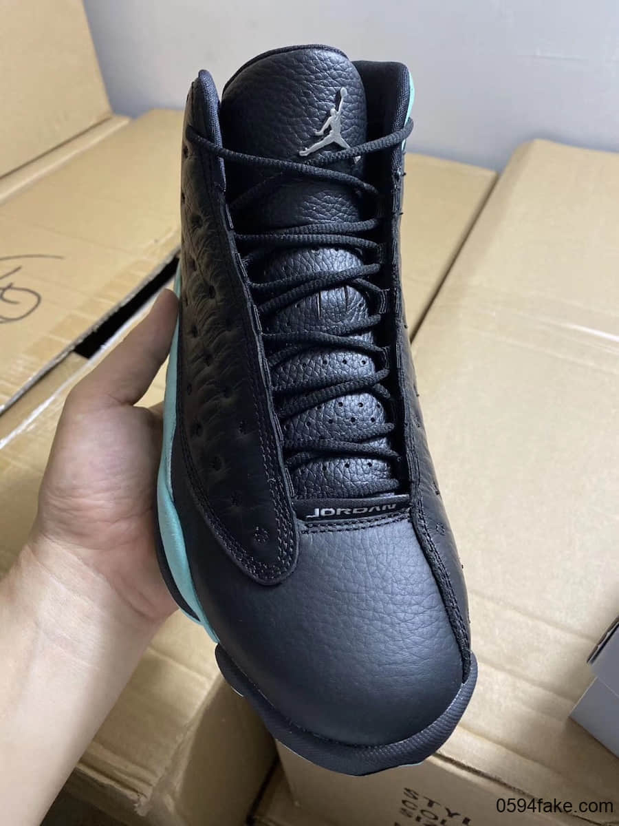 颜值在线!质感出众!这双Air Jordan 13“ Island Green”你爱了吗? 货号:414571-030