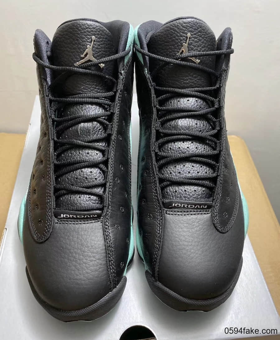 颜值在线!质感出众!这双Air Jordan 13“ Island Green”你爱了吗? 货号:414571-030