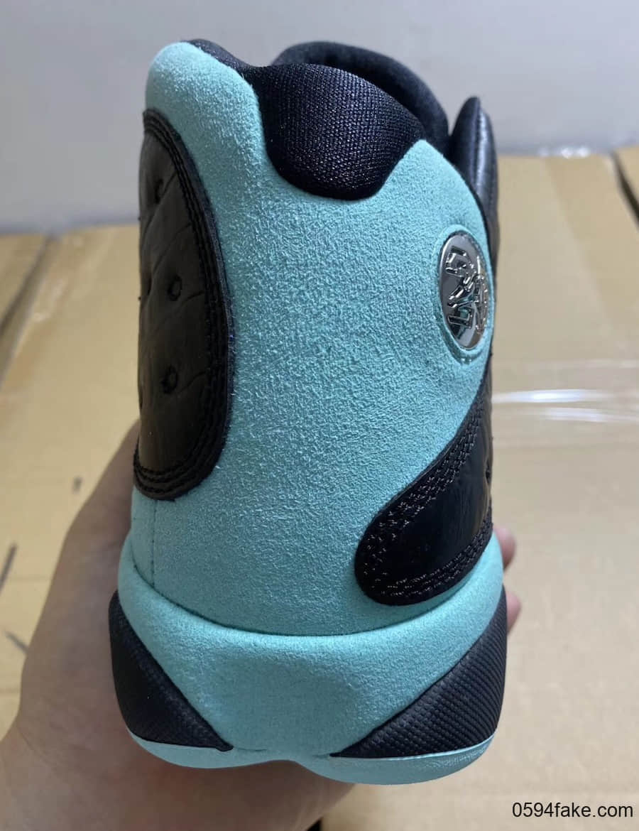 颜值在线!质感出众!这双Air Jordan 13“ Island Green”你爱了吗? 货号:414571-030