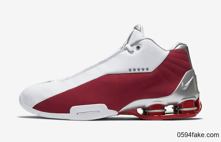 Nike Shox BB4全新配色“ Varsity Red”即将发售! 货号:AT7843-101