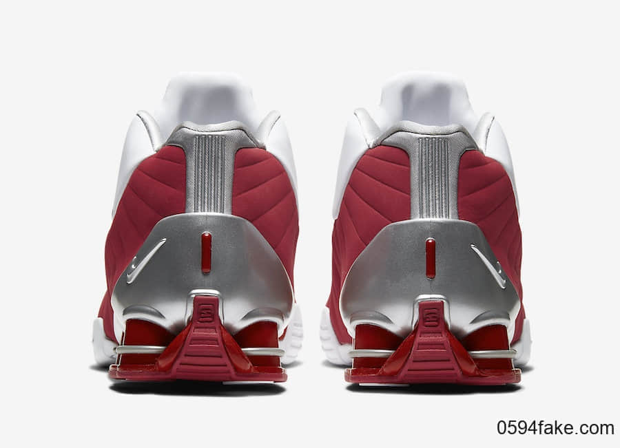 Nike Shox BB4全新配色“ Varsity Red”即将发售! 货号:AT7843-101