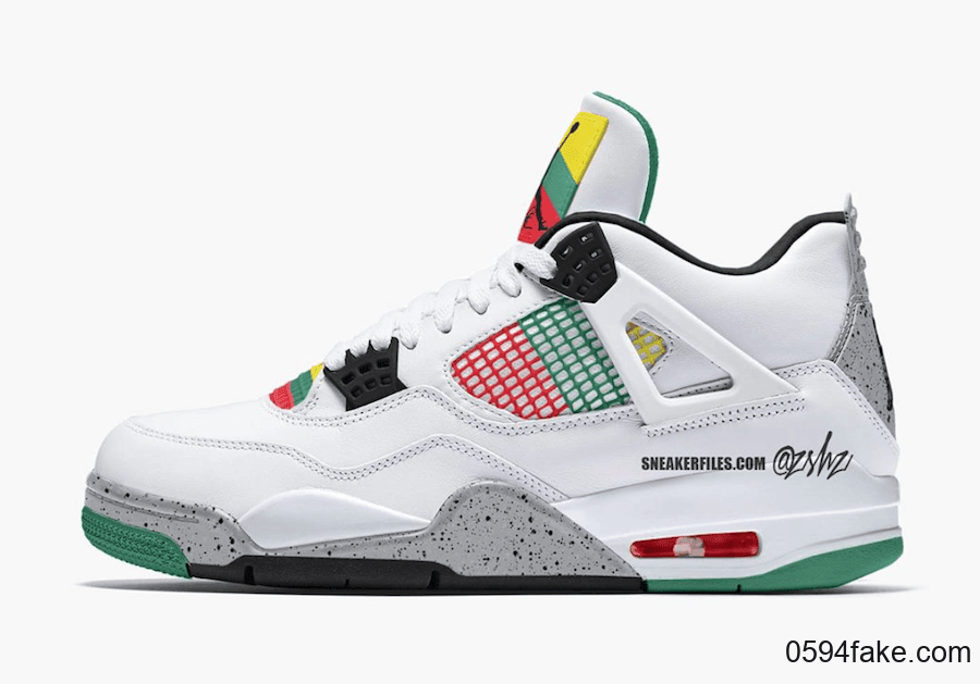 这双Air Jordan 4颜值有点高!想要带它回家! 货号:AQ9129-100