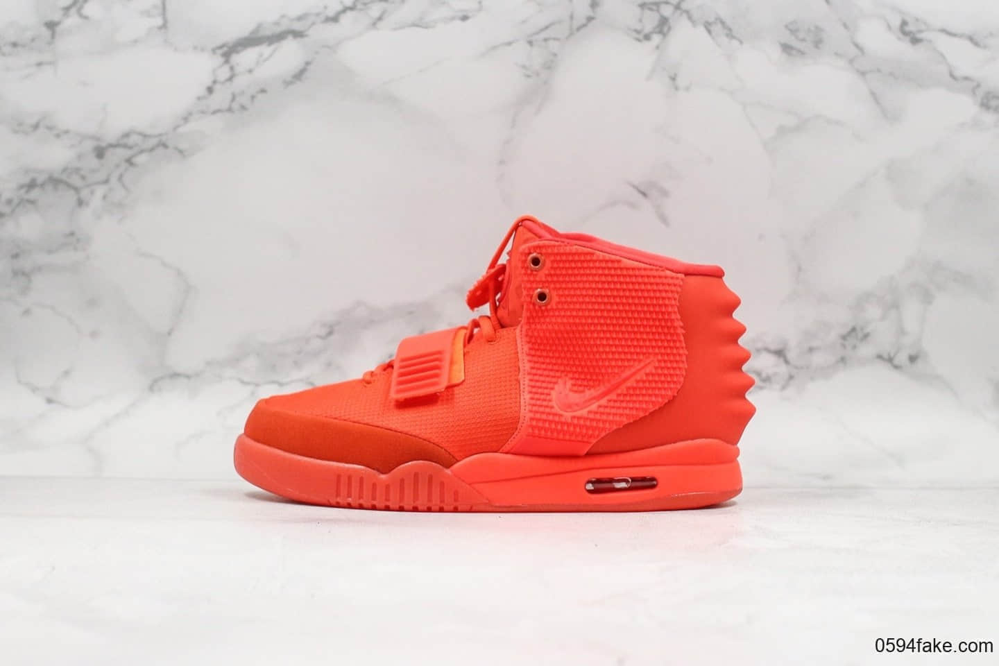 耐克Nike AIR YEZZY 2 NRG椰子机能鞋红色纯原版本侃爷联名款原厂气垫 货号:508214-660