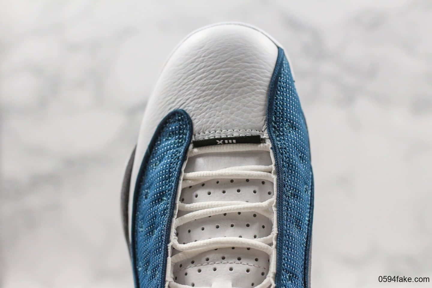乔丹Air Jordan 13「Flint」AJ13海军蓝纯原版本回归款鞋底真碳板加持中底内置气垫原数据匹配色卡 货号:414571-401